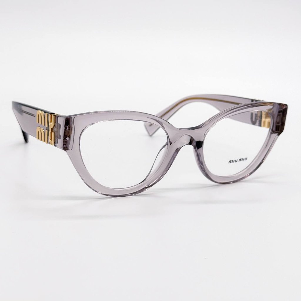 New Miu Miu Mu01vv 12w1o1 Pink Clear Women Eyeglasses Miu Miu Vmu 01v